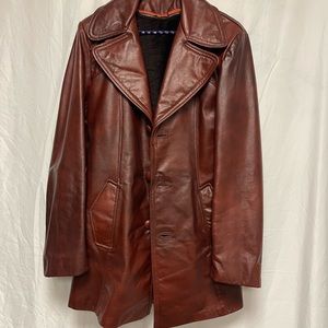 Vintage leather jacket!